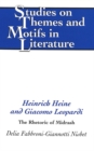 Heinrich Heine and Giacomo Leopardi : The Rhetoric of Midrash - Book