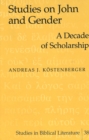 Studies on John and Gender : A Decade of Scholarship - Book