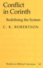 Conflict in Corinth : Redefining the System - Book