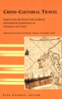 Cross-Cultural Travel : Papers from the Royal Irish Academy Symposium on Literature and Travel, National University of Ireland, Galway, November 2002 - Book