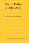God as Father in Luke-Acts - Book