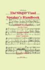 The Singer's and Speaker's Handbook - Book