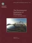 The Environmental Implications of Privatization : Lessons for Developing Countries - Book