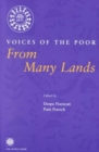 Voices of the Poor-from Many Lands - Book