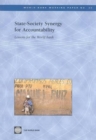 State-Society Synergy for Accountability : Lessons for the World Bank - Book