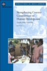 Strengthening Country Commitment to Human Development : Lessons from Nutrition - Book