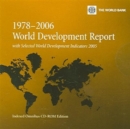 World Development Report 1978-2006 with Selected World Development Indicators 2005 : Indexed Omnibus CD-ROM Edition - Book