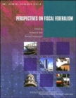 Perspectives on Fiscal Federalism - Book