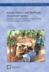 Energy Policies and Multitopic Household Surveys : Guidelines for Questionnaire Design in Living Standards Measurement Studies - Book
