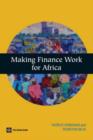 Making Finance Work for Africa - Book
