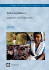 Restoring Balance : Bangladesh's Rural Energy Realities - Book