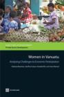 Women in Vanuatu : Analyzing Challenges to Economic Participation - Book