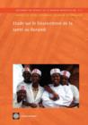 Etude sur le financement de la sante au Burundi - Book