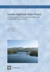 Lesotho Highlands Water Project : Communication Practices for Governance and Sustainability Improvement - Book