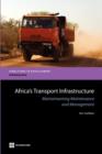 Africa's Transport Infrastructure : Mainstreaming Maintenance and Management - Book