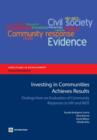 Investing in Communities Achieves Results : Findings from an Evaluation of Community Responses to HIV and AIDS - Book