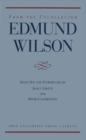 From the Uncollected Edmund Wilson - Book