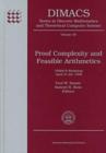Proof Complexity and Feasible Arithmetics - Book