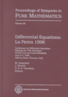 Differential Equations Proceedings of a Conference Held at La Pietra, Florence in 1996 - Book