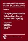 Group Representations Summer Research Institute on Cohomology, Representations, and Actions of Finite Groups, July 7-27, 1996, University of Washington, Seattle : Cohomology, Group Actions, and Topolo - Book