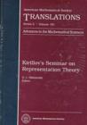 Kirillov's Seminar on Representation Theory - Book