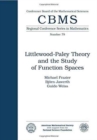 Littlewood Paley Theory and the Study of Functional Spaces Papers : Regional Conference - Book