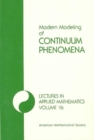 Modern Modeling of Continuum Phenomena - Book