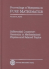 Differential Geometry, Part 2 : Geometry in Mathematical Physics and Related Topics - Book