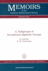 A-1 Subgroups of Exceptional Algebraic Groups - Book