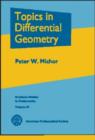 Topics in Differential Geometry - Book