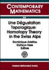 Une Degustation Topologique : Homotopy Theory in the Swiss Alps - Book