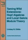 Taming Wild Extensions : Hopf Algebras and Local Galois Module Theory - Book