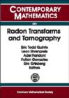Radon Transforms and Tomography - Book