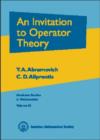 An Invitation to Operator Theory - Book