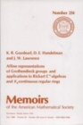 Affine Representations of Grothendieck Groups and Applications to Rickart C*-Algebras and 0-Continuous Regular Rings - Book