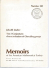The B-conjecture : Characterization of Chevalley Groups - Book