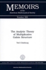 The Analytic Theory Of Multiplicative Galois Structure - Book