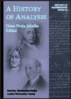 A History of Analysis - Book
