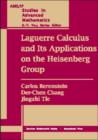 Laguerre Calculus and Its Applications on the Heisenberg Group - Book
