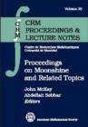 Proceedings on Moonshine and Other Topics - Book