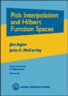 Pick Interpolation and Hilbert Function Spaces - Book