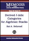 Derived E-Adic Categories for Algebraic Stacks - Book
