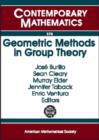 Geometric Methods in Group Theory - Book