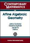 Affine Algebraic Geometry - Book