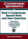 Stark's Conjectures : Recent Work and New Directions - Book