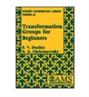 Transformation Groups for Beginners - Book