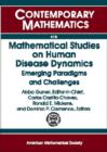 Mathematical Studies on Human Disease Dynamics : Emerging Paradigms and Challenges - Book