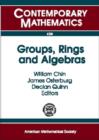 Groups, Rings and Algebras - Book