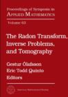 The Radon Transform, Inverse Problems, and Tomography - Book
