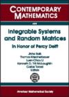 Integrable Systems and Random Matrices : In Honor of Percy Deift - Book